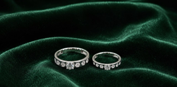 Sterling Silver Couple Rings In Chennai
