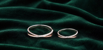 Sterling Silver Couple Rings In Chennai