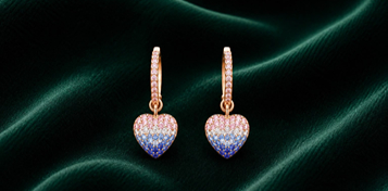 Sterling Silver Earrings For Girls In Chennai