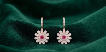 Sterling Silver Earrings For Girls In Chennai