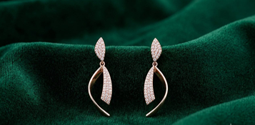 Sterling Silver Earrings For Girls In Chennai