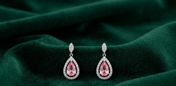 Sterling Silver Earrings For Girls In Chennai
