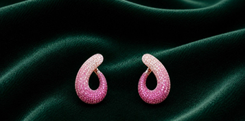 Sterling Silver Earrings For Girls In Chennai