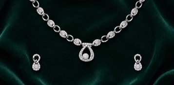 Sterling Silver Necklace For Girls In Chennai