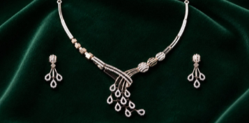 Sterling Silver Necklace For Girls In Chennai