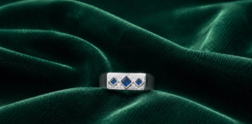 Classic Sterling Silver Ring for Men
