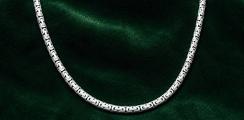 925 Sterling Silver Chain for Men in chennai