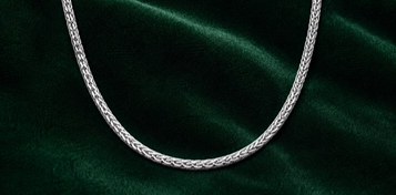 925 Sterling Silver Chain for Men in chennai
