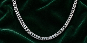 925 Sterling Silver Chain for Men in chennai