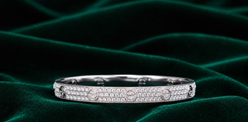 925 Sterling Silver Kada for Men