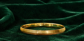Designer Silver Kada for Men