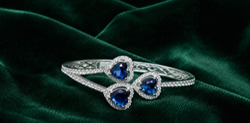 925 Sterling Silver Kada for Women