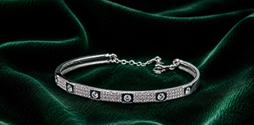 Sterling Silver Kada for Women