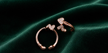 Sterling Silver Toe Rings for Women in Chennai