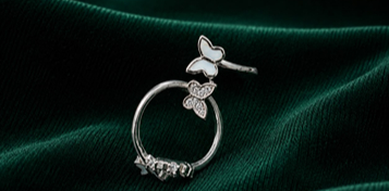 Sterling Silver Toe Rings for Women in Chennai