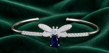sterling silver kada for girls